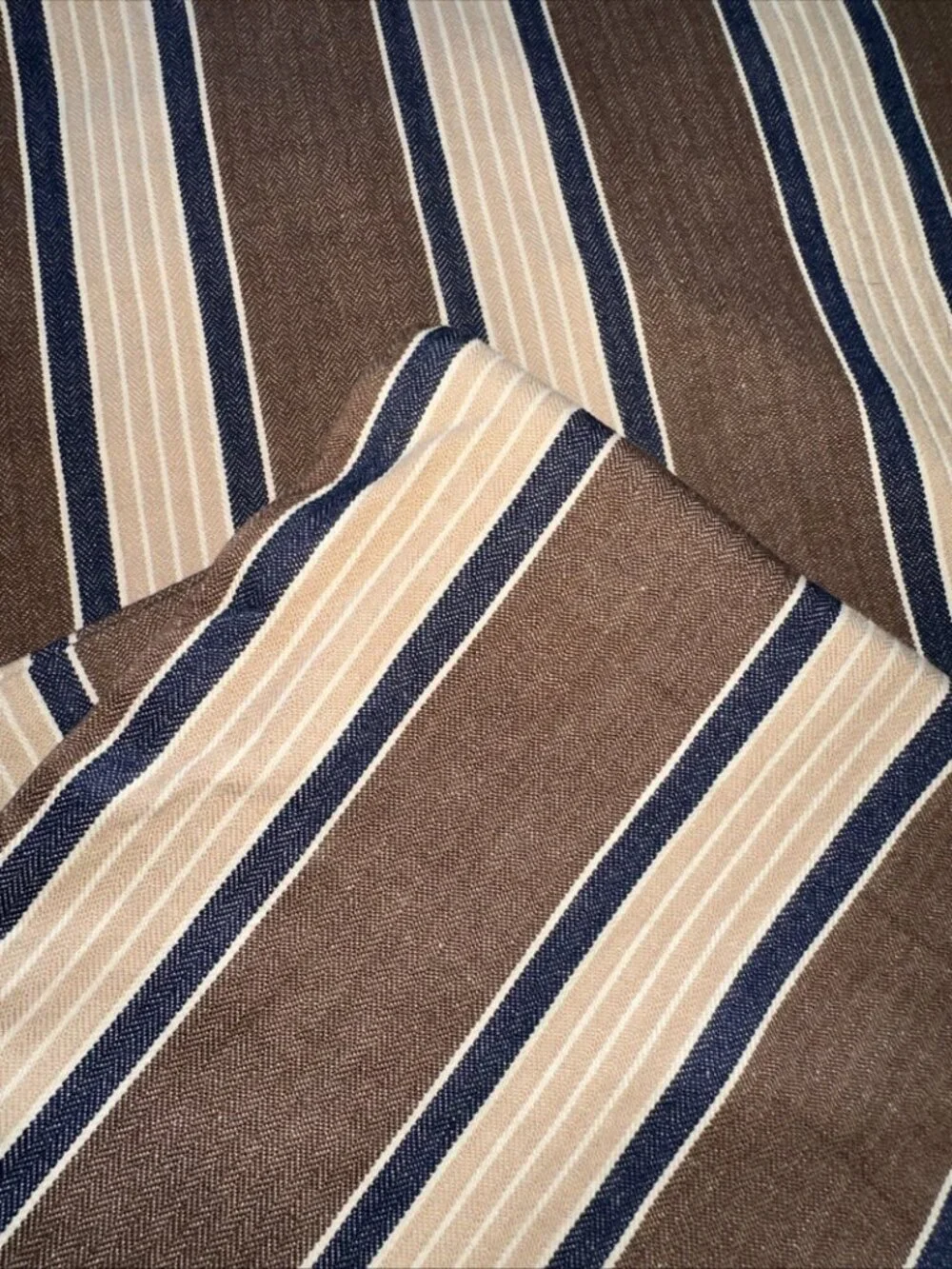 3 Pottery Barn Celeste Stripe 20 x 20 Cotton Pillow Covers